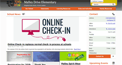Desktop Screenshot of malley.adams12.org