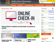 Tablet Screenshot of malley.adams12.org