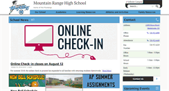 Desktop Screenshot of mountainrange.adams12.org
